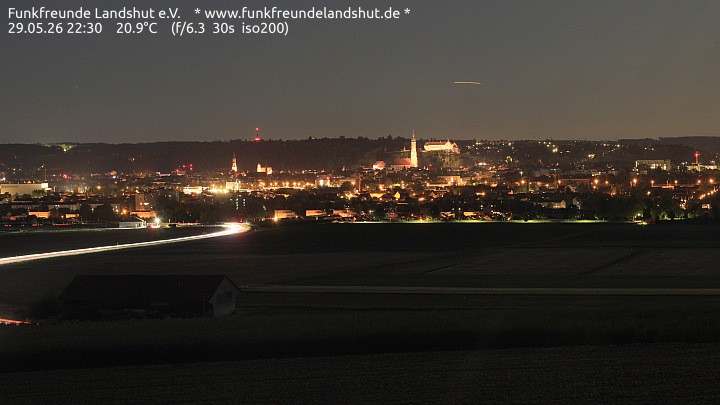 Archiv Foto Webcam Blick auf Landshut in Niederbayern