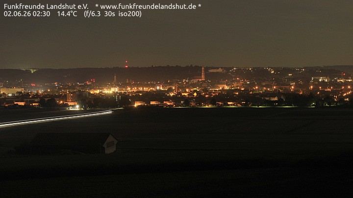 Archiv Foto Webcam Blick auf Landshut in Niederbayern