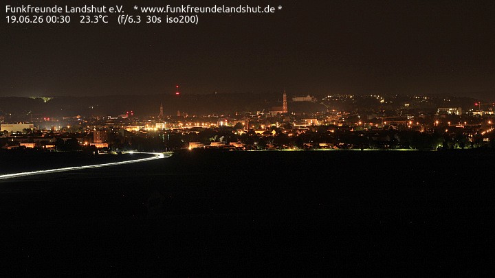 Archiv Foto Webcam Blick auf Landshut in Niederbayern