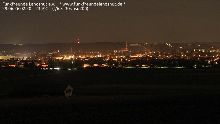 Archiv Foto Webcam Blick auf Landshut in Niederbayern