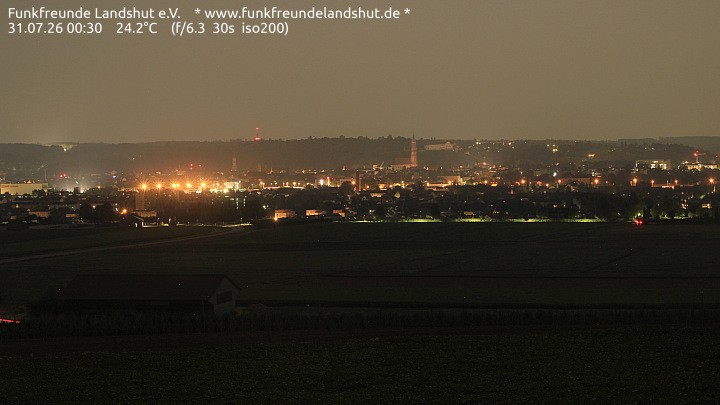 Archiv Foto Webcam Blick auf Landshut in Niederbayern