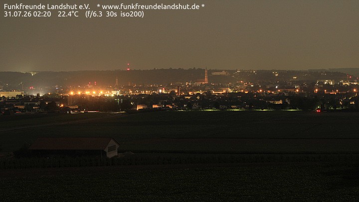 Archiv Foto Webcam Blick auf Landshut in Niederbayern