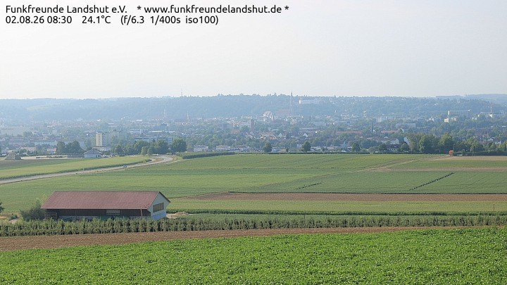 Archiv Foto Webcam Blick auf Landshut in Niederbayern