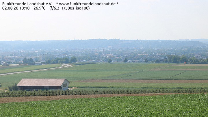Archiv Foto Webcam Blick auf Landshut in Niederbayern