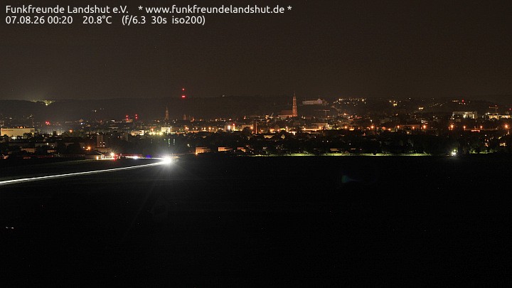 Archiv Foto Webcam Blick auf Landshut in Niederbayern