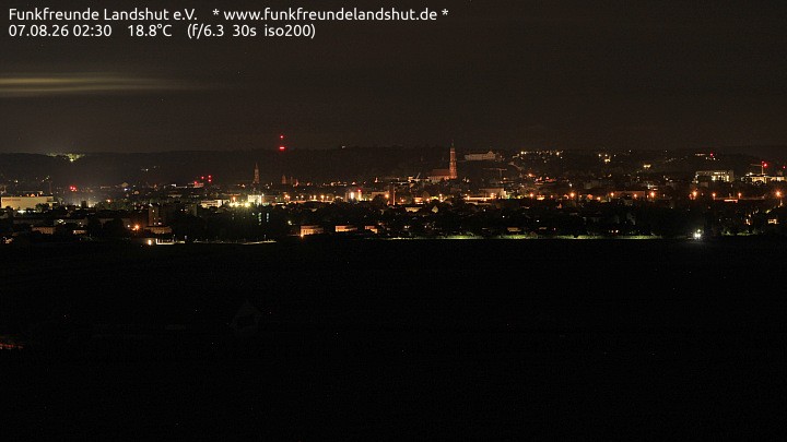 Archiv Foto Webcam Blick auf Landshut in Niederbayern