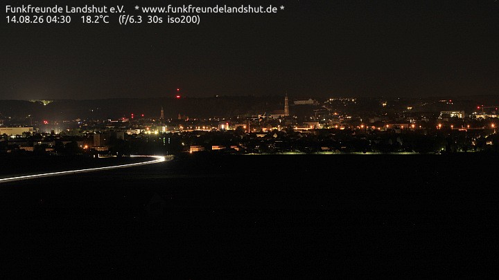 Archiv Foto Webcam Blick auf Landshut in Niederbayern