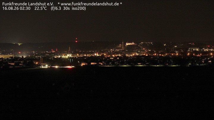 Archiv Foto Webcam Blick auf Landshut in Niederbayern