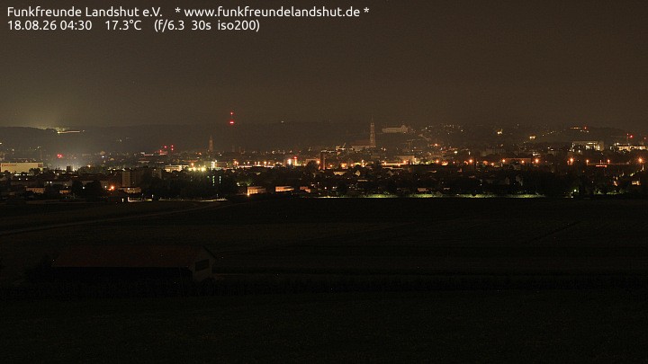 Archiv Foto Webcam Blick auf Landshut in Niederbayern