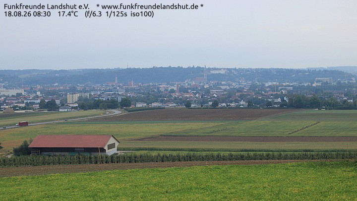 Archiv Foto Webcam Blick auf Landshut in Niederbayern