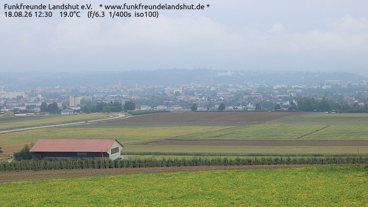 Archiv Foto Webcam Blick auf Landshut in Niederbayern