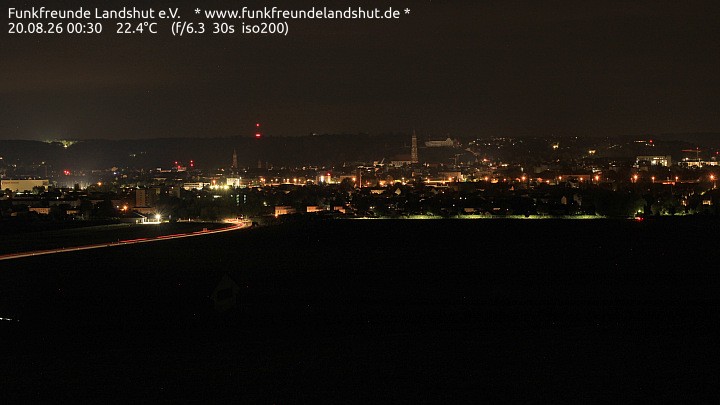 Archiv Foto Webcam Blick auf Landshut in Niederbayern
