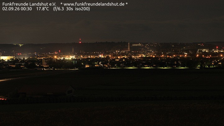 Archiv Foto Webcam Blick auf Landshut in Niederbayern