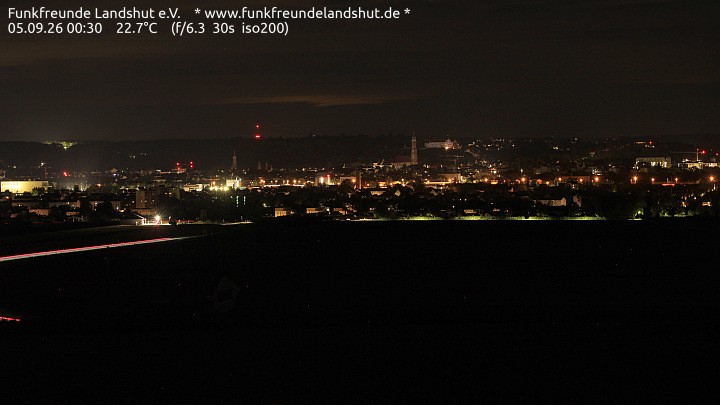 Archiv Foto Webcam Blick auf Landshut in Niederbayern
