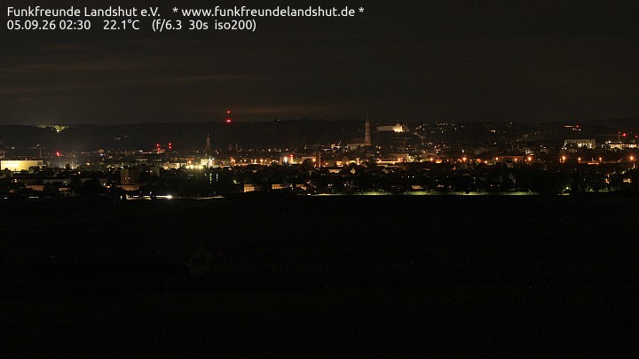 Archiv Foto Webcam Blick auf Landshut in Niederbayern