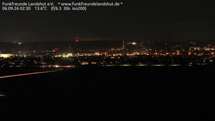 Archiv Foto Webcam Blick auf Landshut in Niederbayern