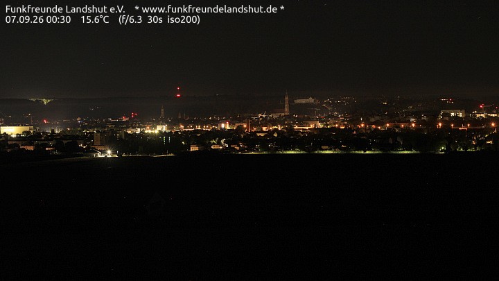 Archiv Foto Webcam Blick auf Landshut in Niederbayern