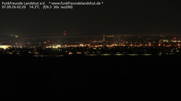 Archiv Foto Webcam Blick auf Landshut in Niederbayern