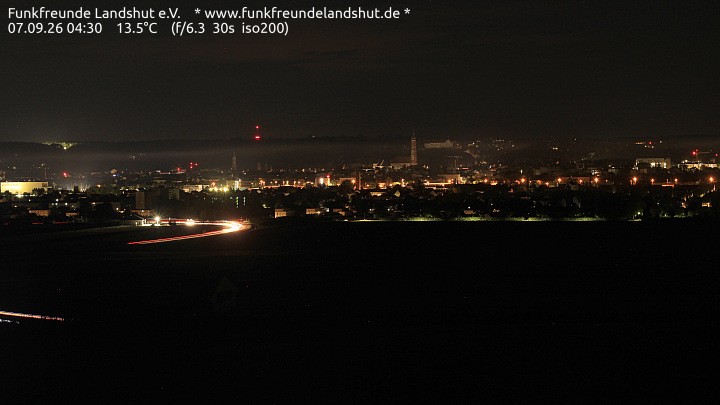 Archiv Foto Webcam Blick auf Landshut in Niederbayern