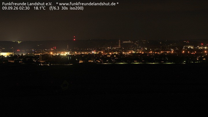 Archiv Foto Webcam Blick auf Landshut in Niederbayern