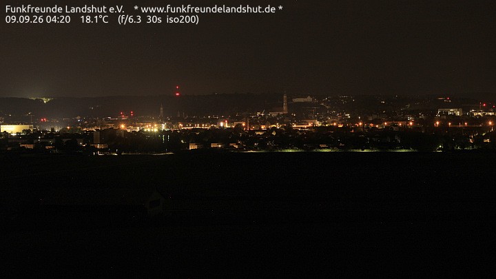 Archiv Foto Webcam Blick auf Landshut in Niederbayern