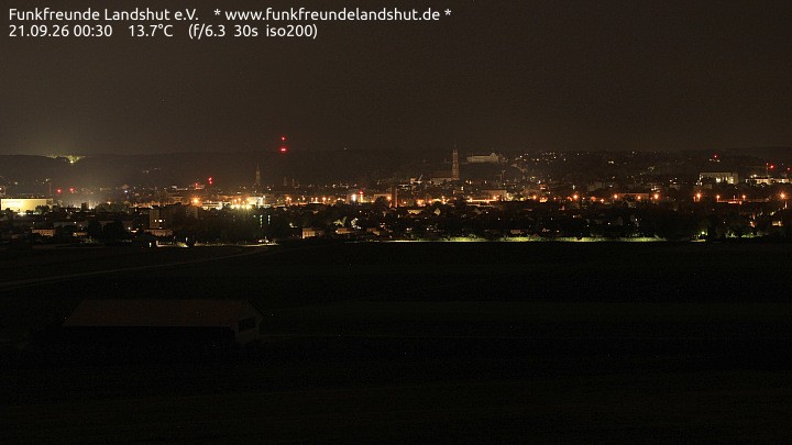 Archiv Foto Webcam Blick auf Landshut in Niederbayern