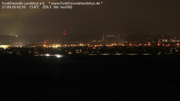 Archiv Foto Webcam Blick auf Landshut in Niederbayern