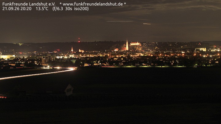 Archiv Foto Webcam Blick auf Landshut in Niederbayern