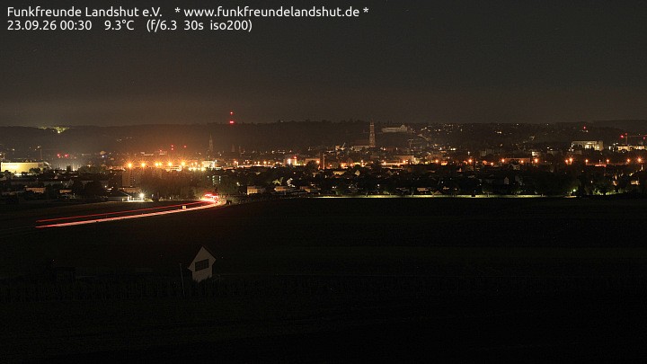 Archiv Foto Webcam Blick auf Landshut in Niederbayern