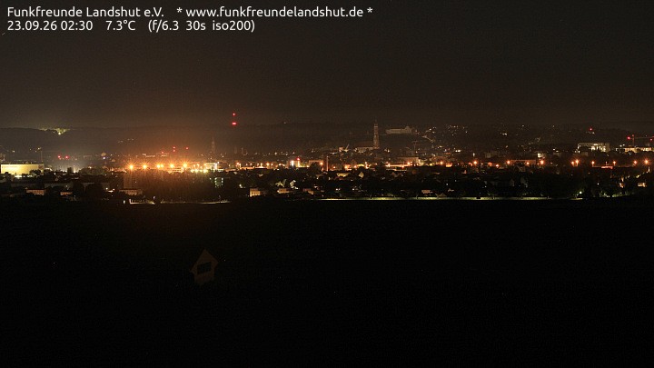 Archiv Foto Webcam Blick auf Landshut in Niederbayern