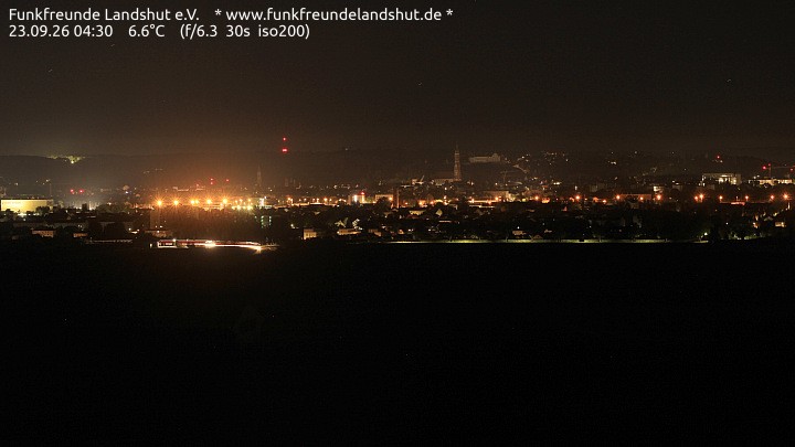 Archiv Foto Webcam Blick auf Landshut in Niederbayern