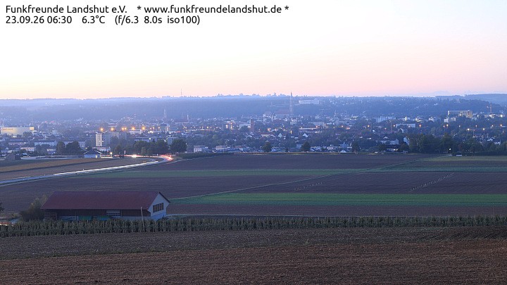 Archiv Foto Webcam Blick auf Landshut in Niederbayern
