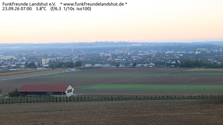 Archiv Foto Webcam Blick auf Landshut in Niederbayern