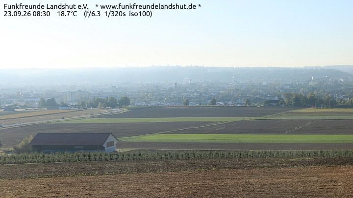 Archiv Foto Webcam Blick auf Landshut in Niederbayern