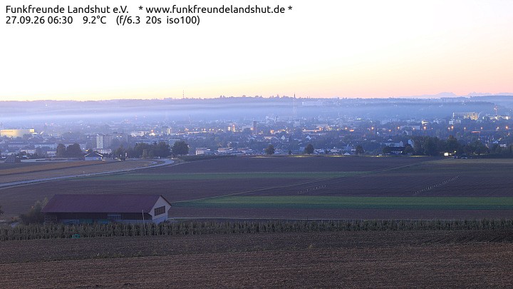 Archiv Foto Webcam Blick auf Landshut in Niederbayern