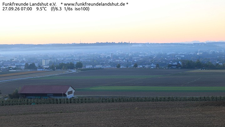 Archiv Foto Webcam Blick auf Landshut in Niederbayern