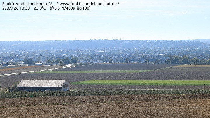 Archiv Foto Webcam Blick auf Landshut in Niederbayern