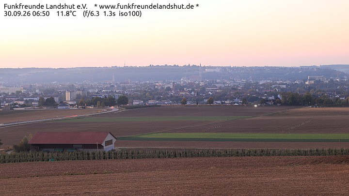 Archiv Foto Webcam Blick auf Landshut in Niederbayern