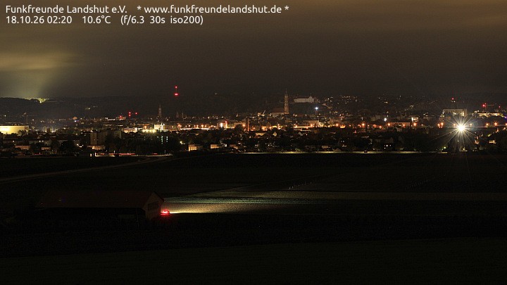Archiv Foto Webcam Blick auf Landshut in Niederbayern