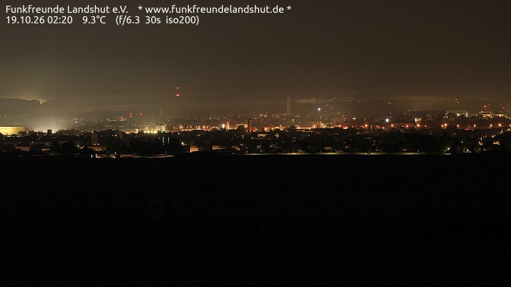 Archiv Foto Webcam Blick auf Landshut in Niederbayern