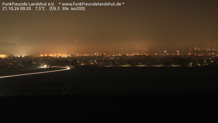 Archiv Foto Webcam Blick auf Landshut in Niederbayern