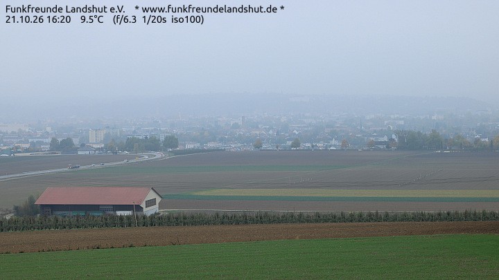Archiv Foto Webcam Blick auf Landshut in Niederbayern