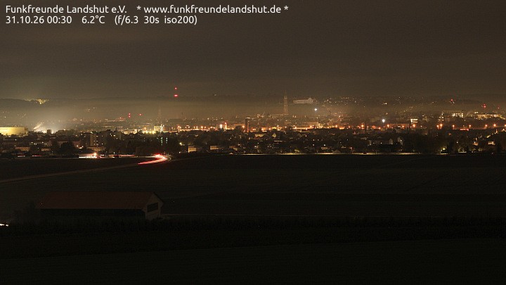Archiv Foto Webcam Blick auf Landshut in Niederbayern