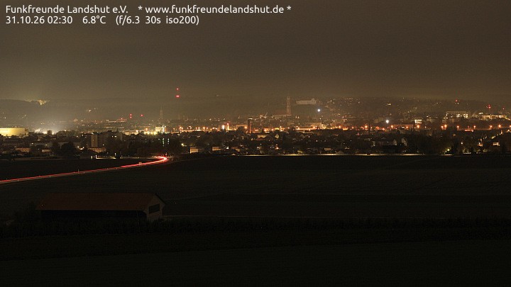 Archiv Foto Webcam Blick auf Landshut in Niederbayern