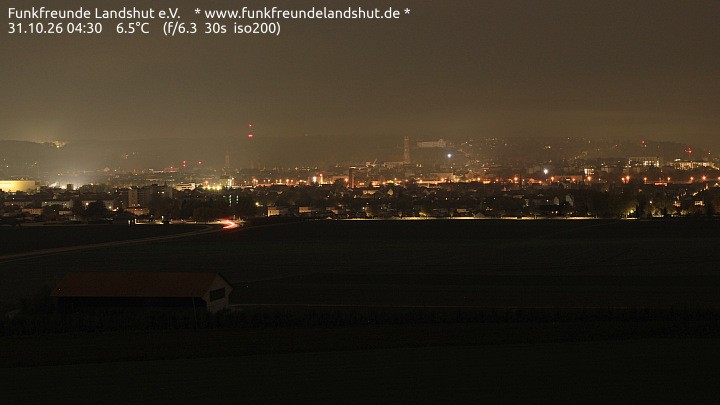 Archiv Foto Webcam Blick auf Landshut in Niederbayern
