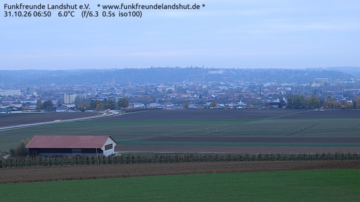 Archiv Foto Webcam Blick auf Landshut in Niederbayern