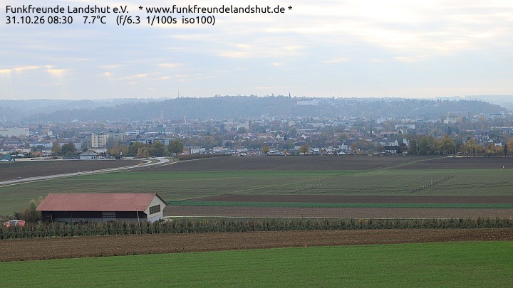 Archiv Foto Webcam Blick auf Landshut in Niederbayern