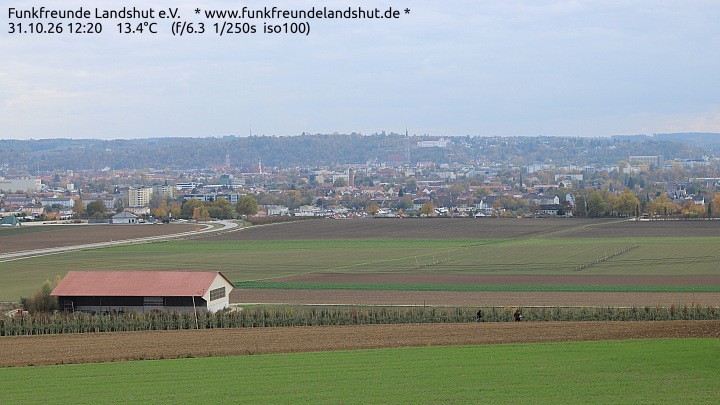 Archiv Foto Webcam Blick auf Landshut in Niederbayern