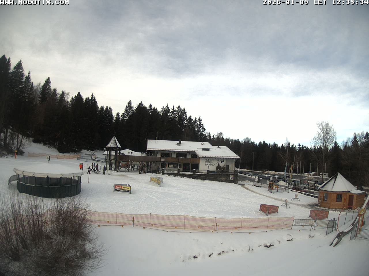 Archived image Webcam Hohenbogen: View Base Station