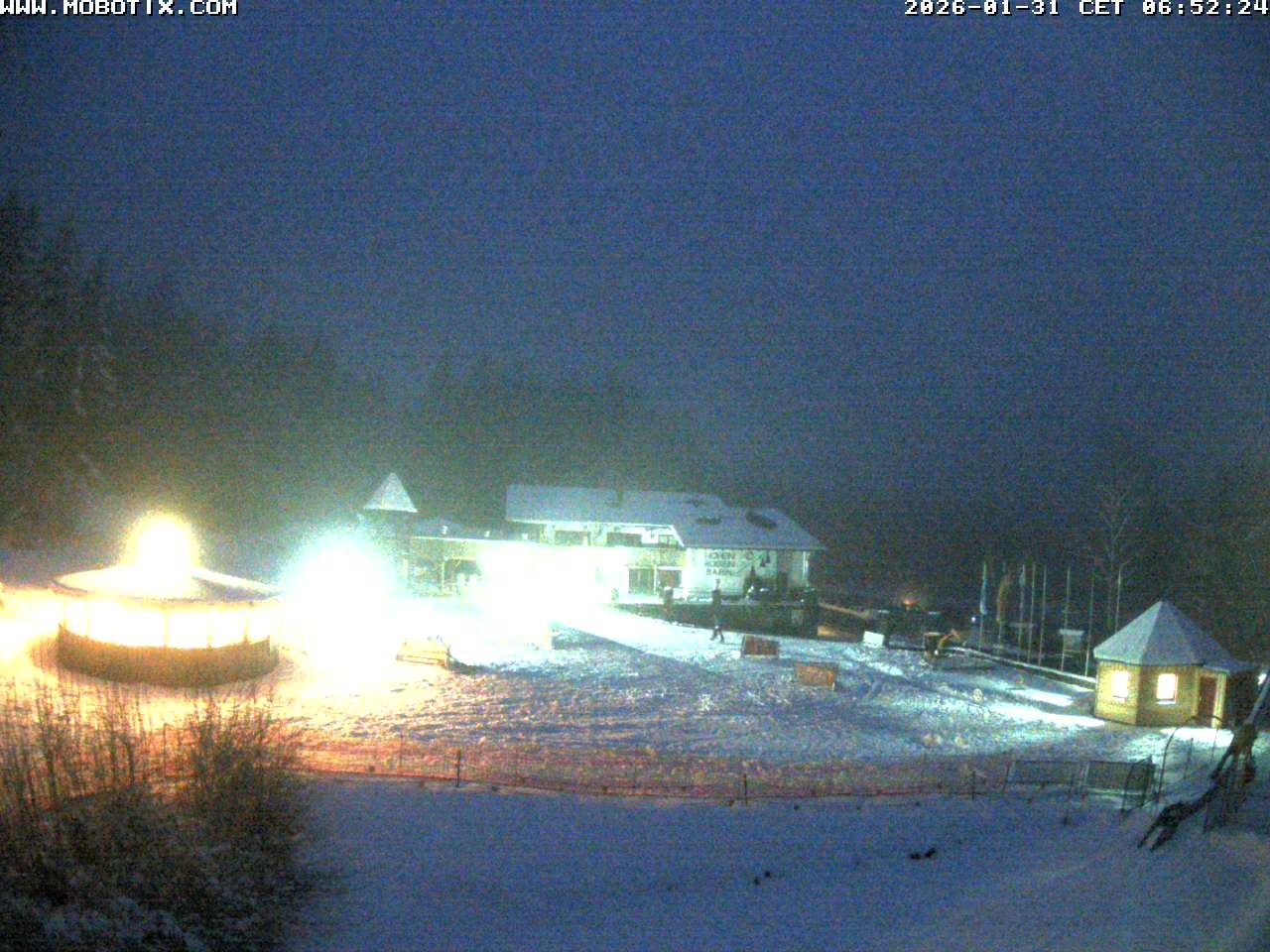 Archiv Foto Webcam Blick zur Talstation am Hohenbogen